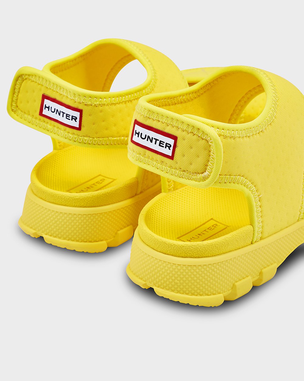 Sandalias Hunter Niños - Original Big Outdoor Walking - Amarillos - FJALDPR-64